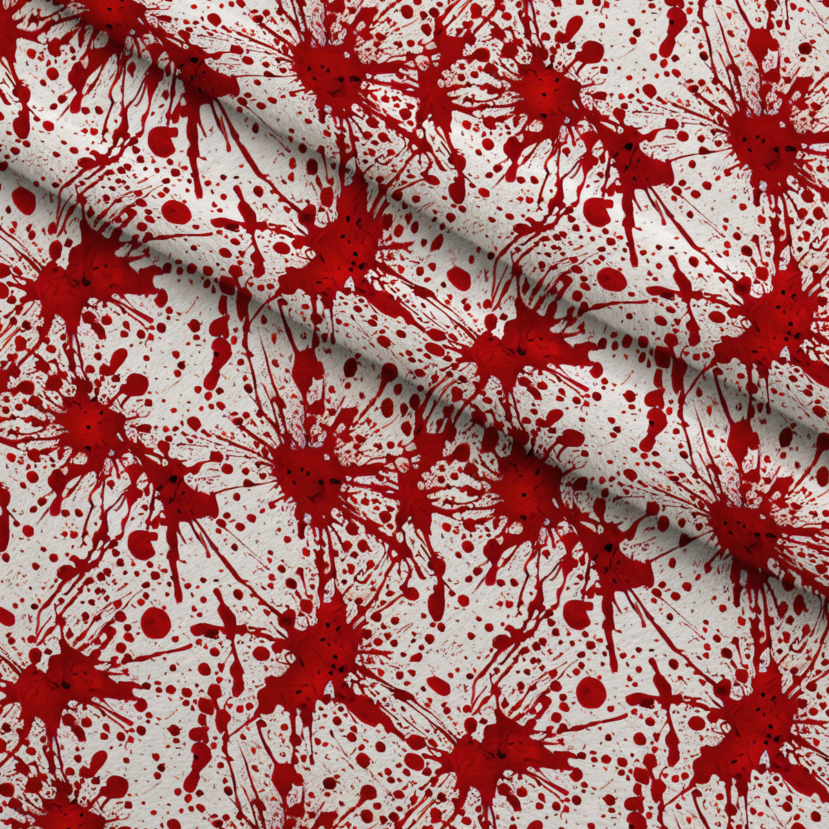 Scarlet Splash Pattern 15 Minky Fabric
