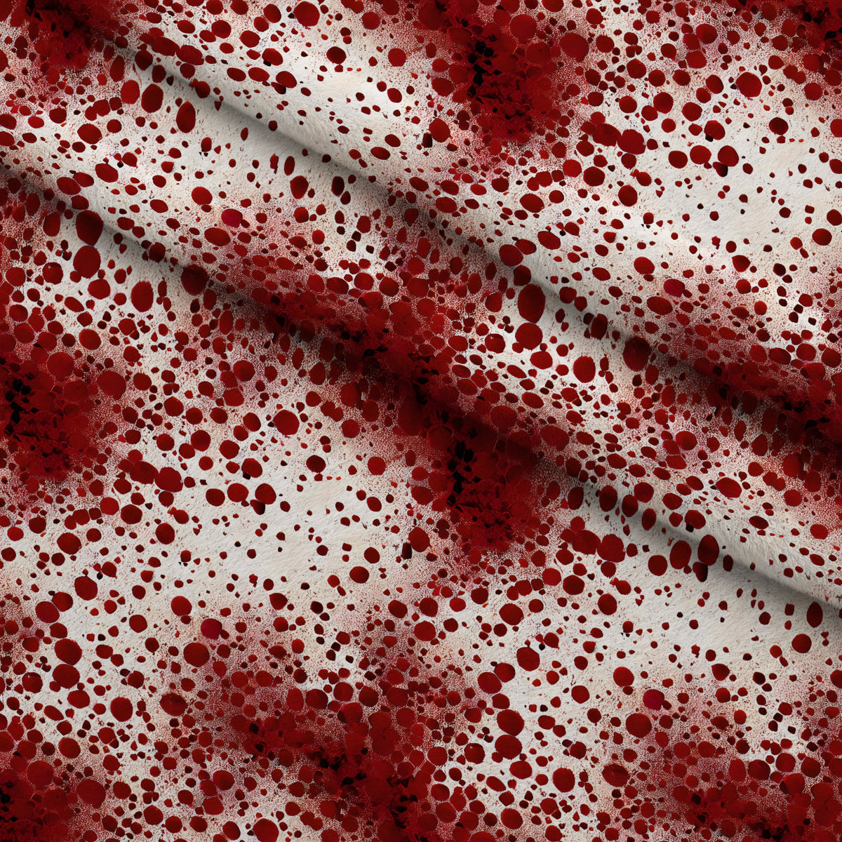Scarlet Splash Pattern 16 Minky Fabric