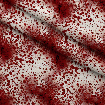 Scarlet Splash Pattern 16 Minky Fabric