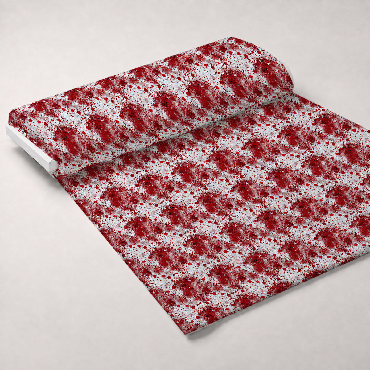 Scarlet Splash Pattern 18 Minky Fabric