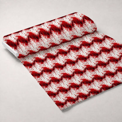 Scarlet Splash Pattern 19 Minky Fabric