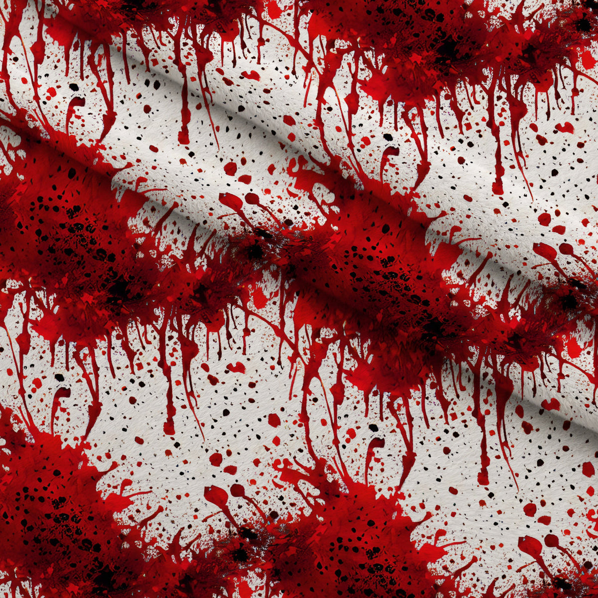 Scarlet Splash Pattern 19 Minky Fabric