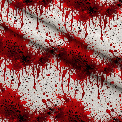 Scarlet Splash Pattern 19 Minky Fabric