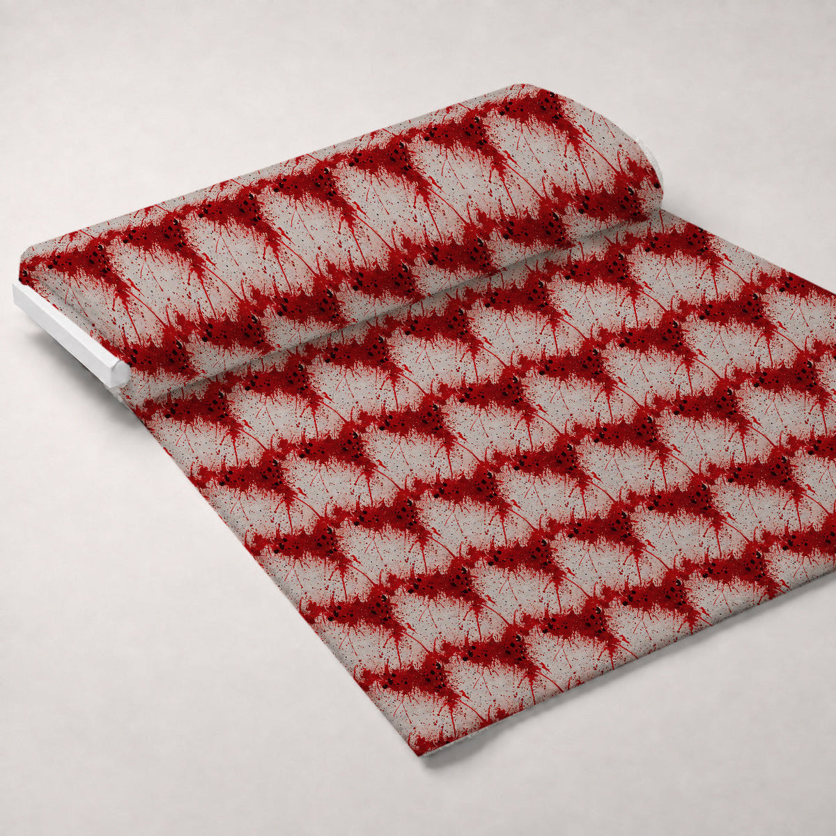 Scarlet Splash Pattern 20 Minky Fabric