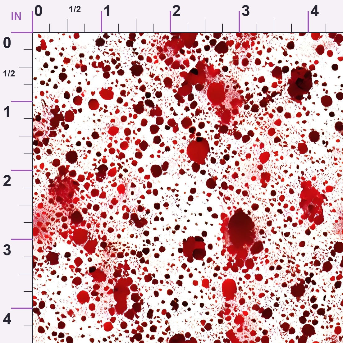 Scarlet Splash Pattern 21 Minky Fabric