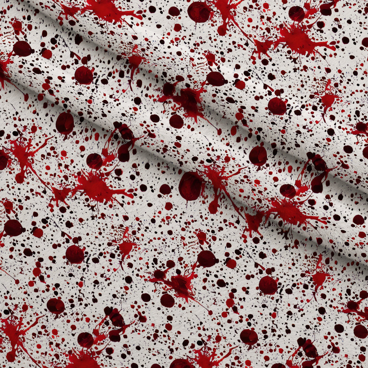 Scarlet Splash Pattern 23 Minky Fabric