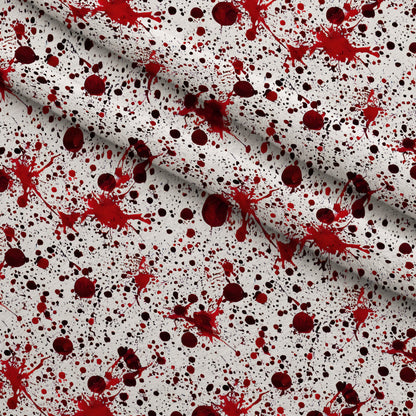 Scarlet Splash Pattern 23 Minky Fabric
