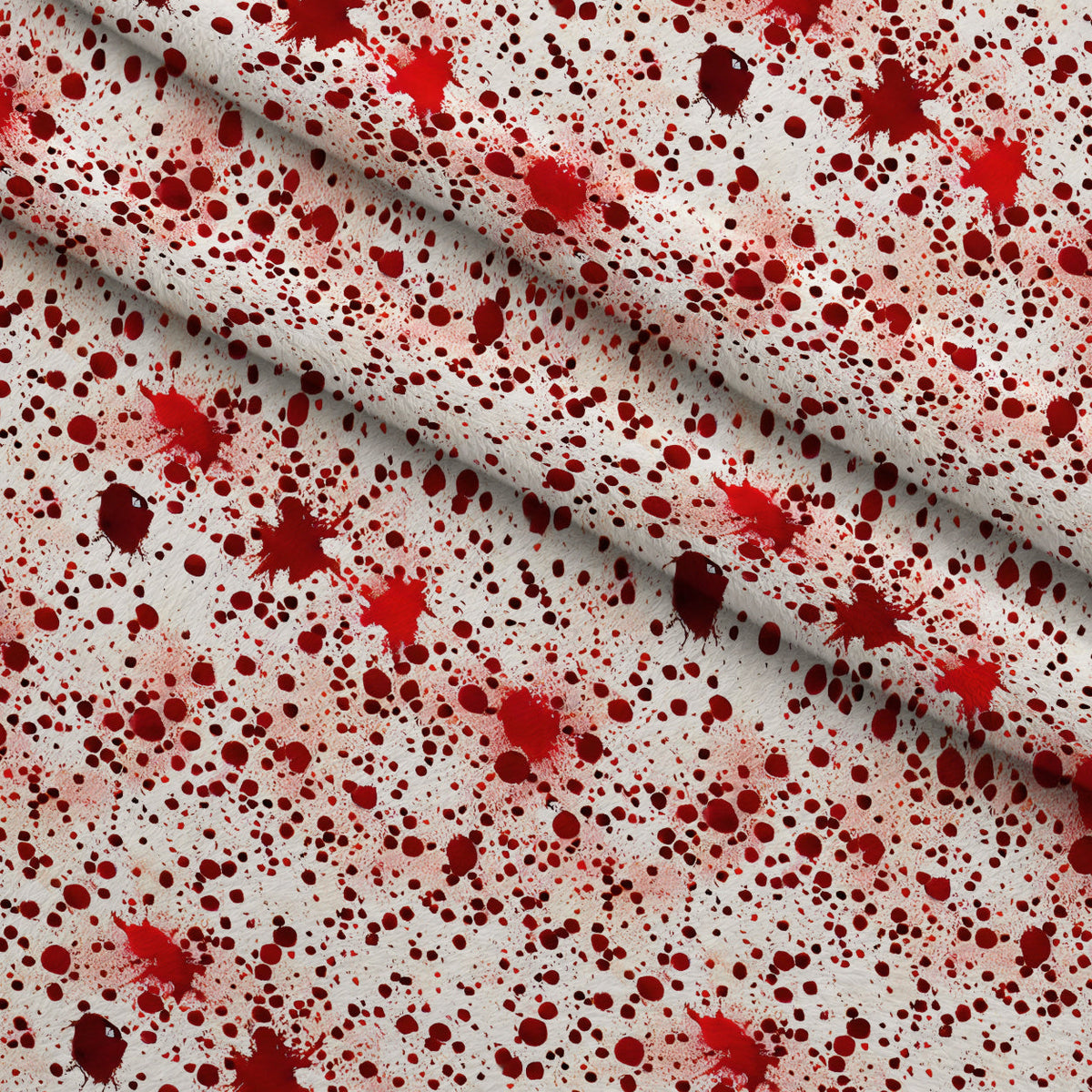 Scarlet Splash Pattern 24 Minky Fabric