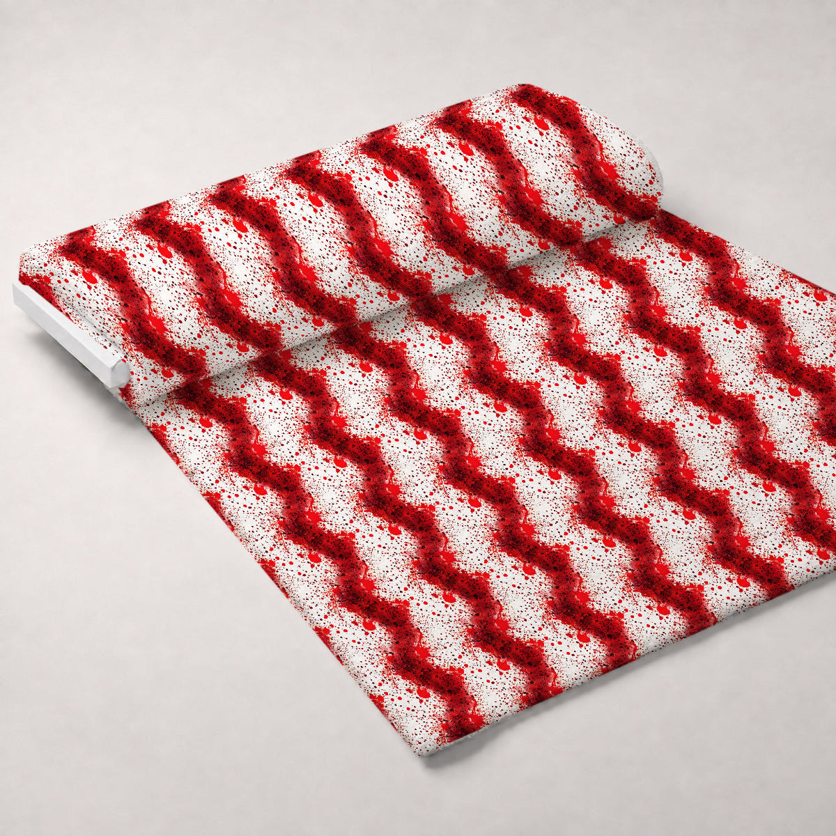 Scarlet Splash Pattern 25 Minky Fabric