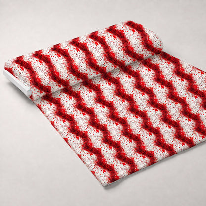 Scarlet Splash Pattern 25 Minky Fabric