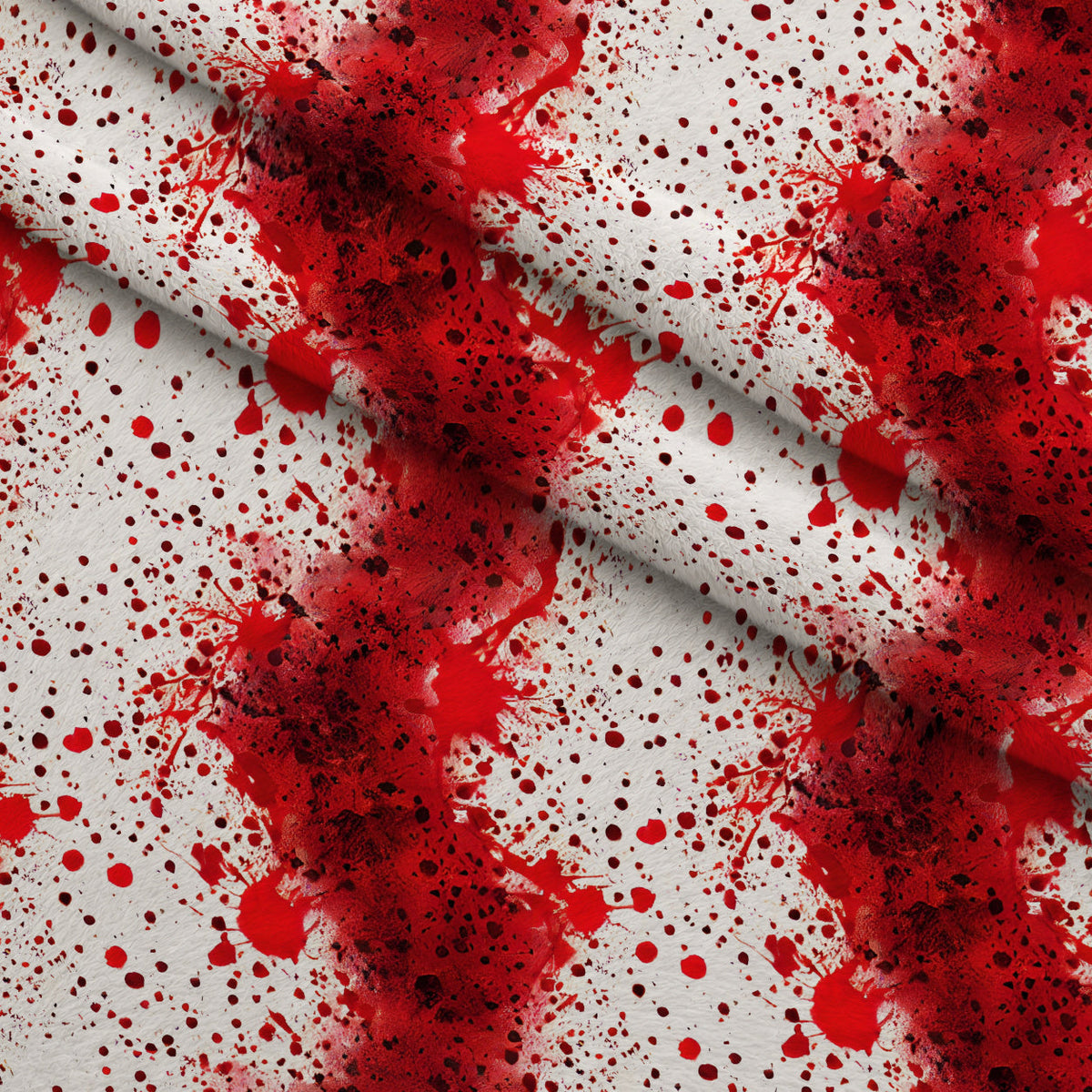 Scarlet Splash Pattern 25 Minky Fabric