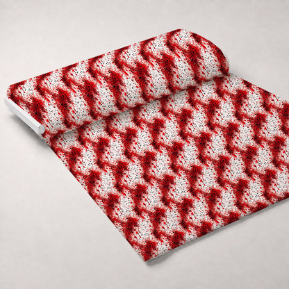 Scarlet Splash Pattern 5 Minky Fabric