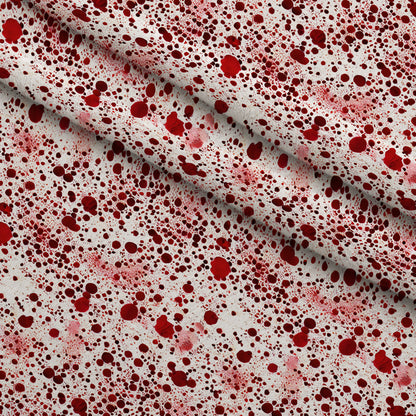 Scarlet Splash Pattern 6 Minky Fabric