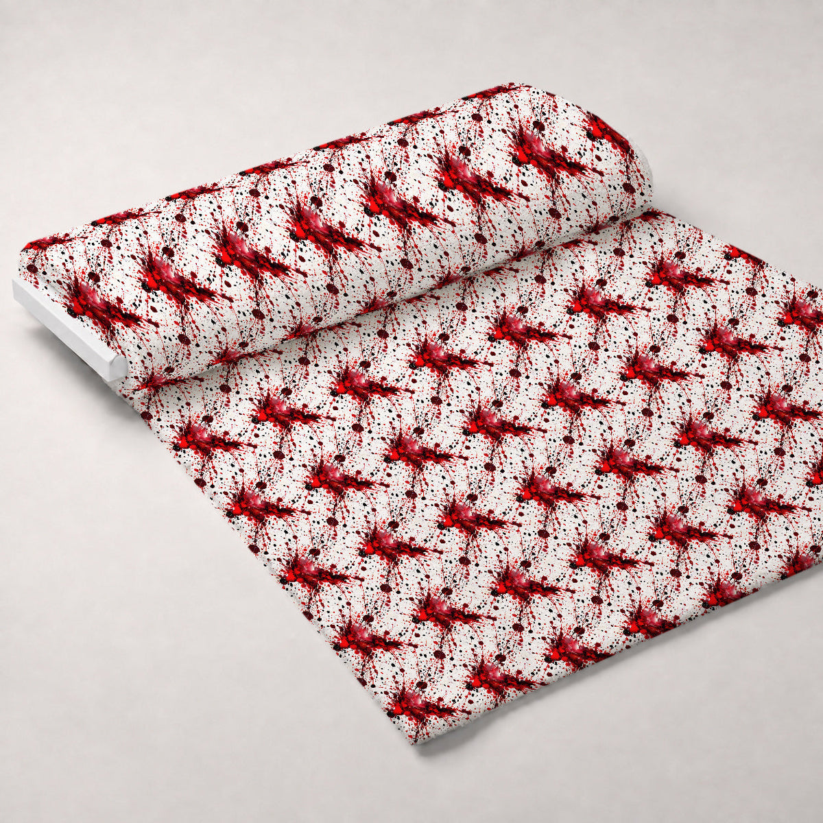 Scarlet Splash Pattern 7 Minky Fabric