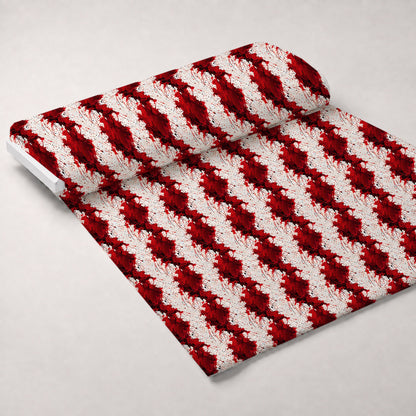 Scarlet Splash Pattern 9 Minky Fabric