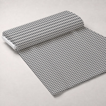 Seafoam Gingham Pattern 1 Minky Fabric