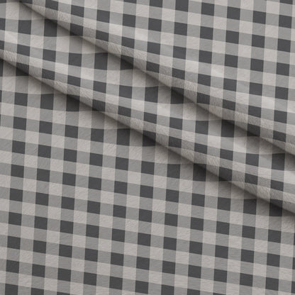 Seafoam Gingham Pattern 1 Minky Fabric