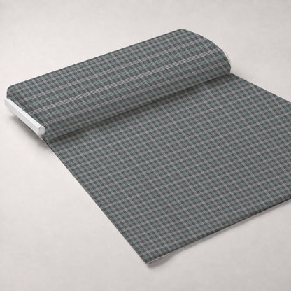 Seafoam Gingham Pattern 13 Minky Fabric