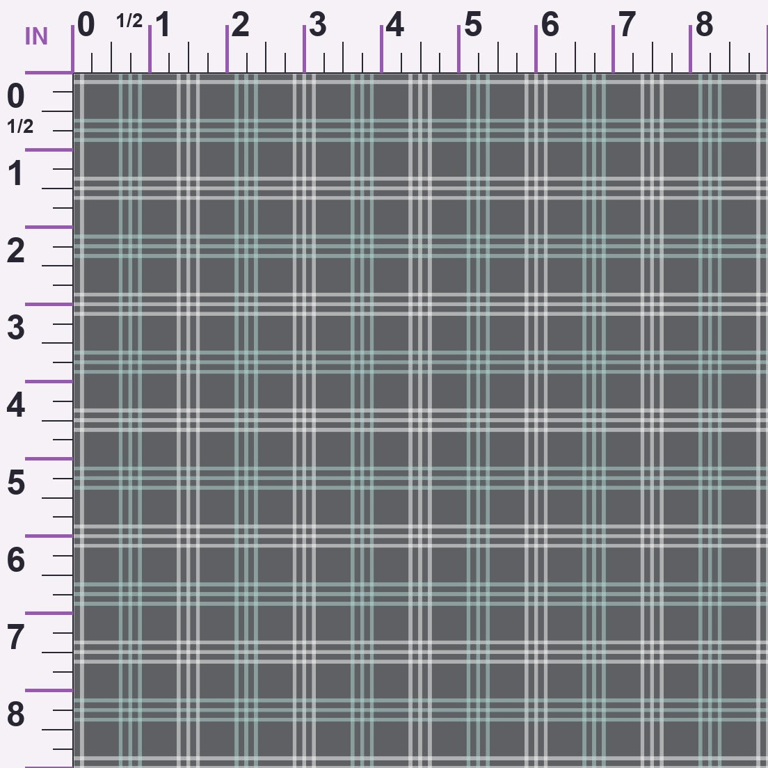 Seafoam Gingham Pattern 13 Minky Fabric