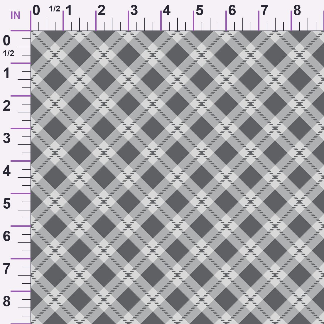 Seafoam Gingham Pattern 15 Minky Fabric