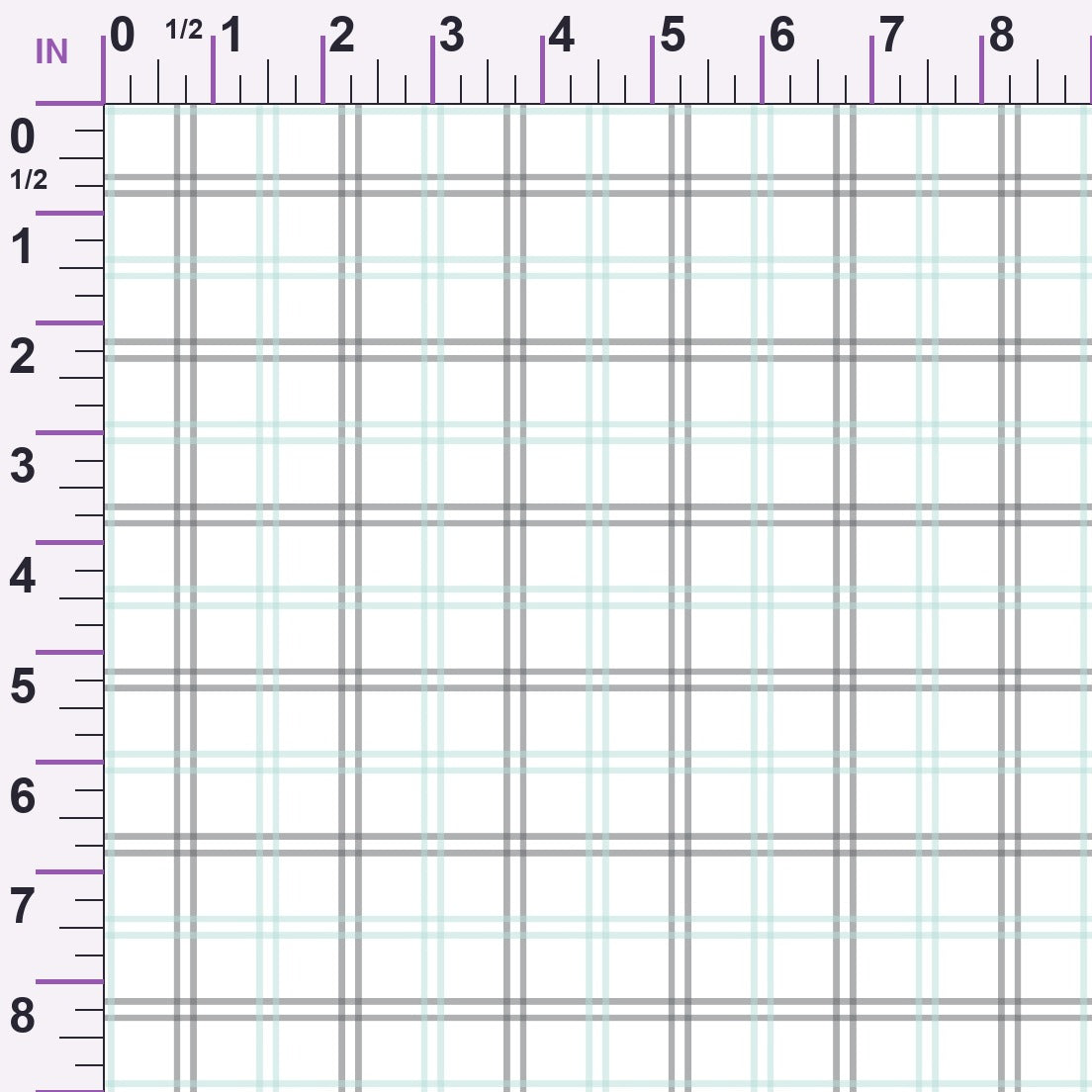 Seafoam Gingham Pattern 16 Minky Fabric