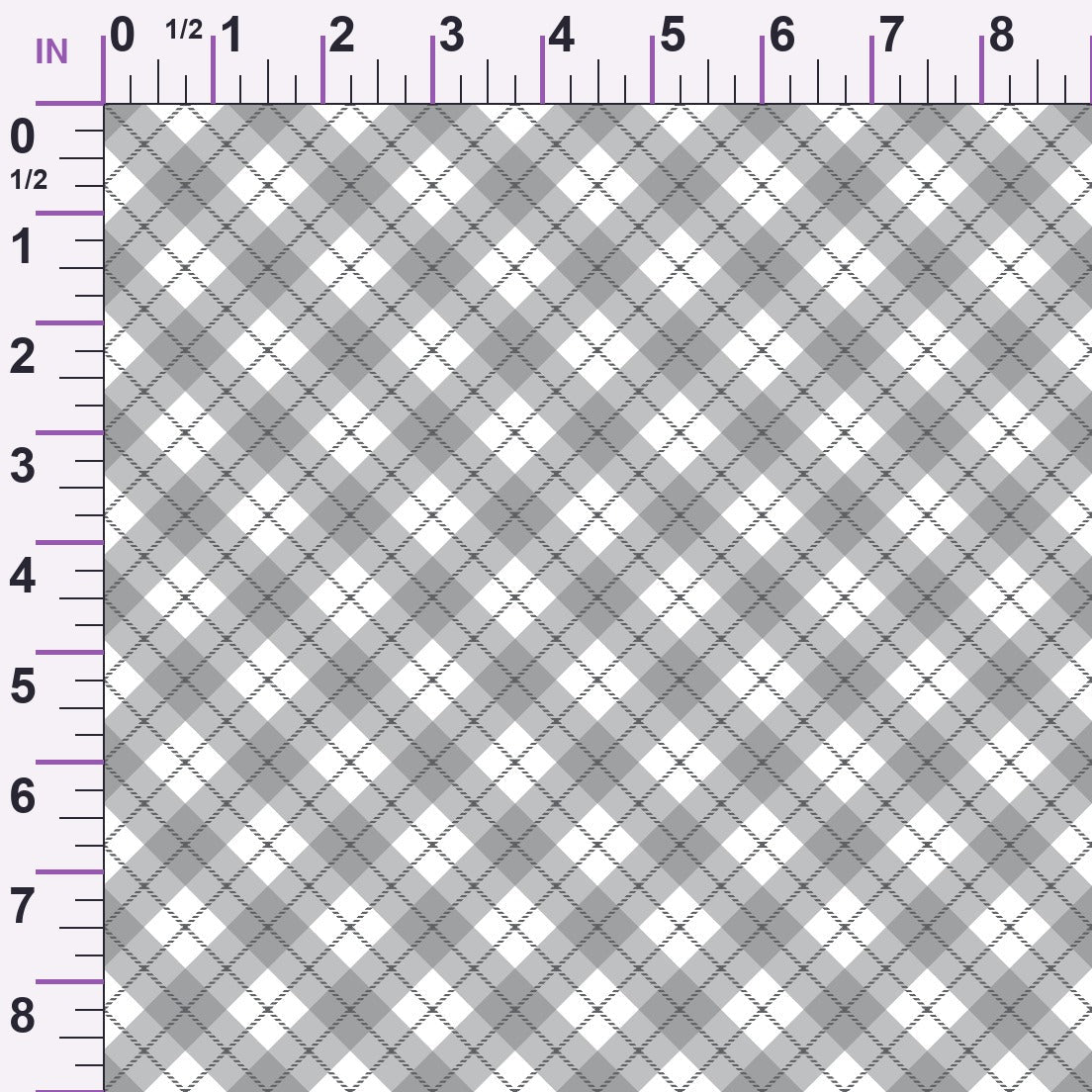Seafoam Gingham Pattern 19 Minky Fabric
