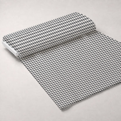 Seafoam Gingham Pattern 8 Minky Fabric