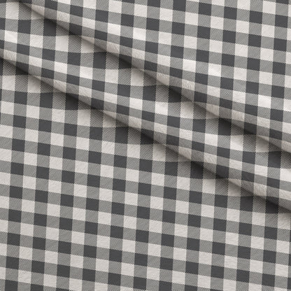Seafoam Gingham Pattern 8 Minky Fabric