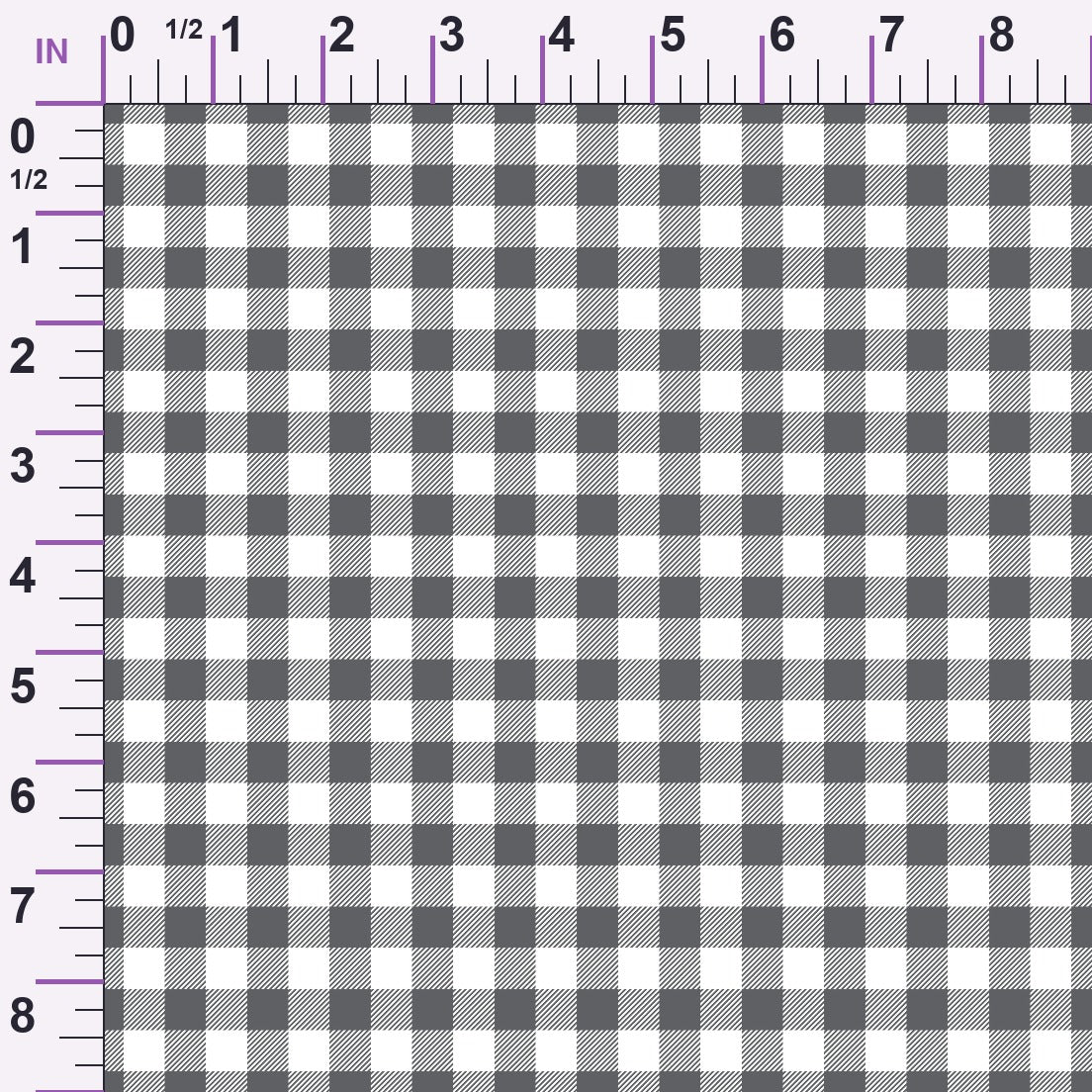 Seafoam Gingham Pattern 8 Minky Fabric