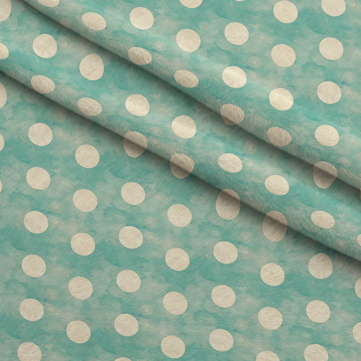 Seafoam Scrollwork Pattern 8 Minky Fabric