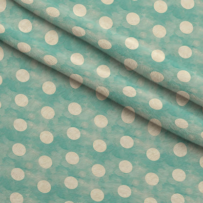 Seafoam Scrollwork Pattern 8 Minky Fabric
