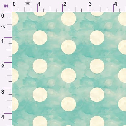 Seafoam Scrollwork Pattern 8 Minky Fabric
