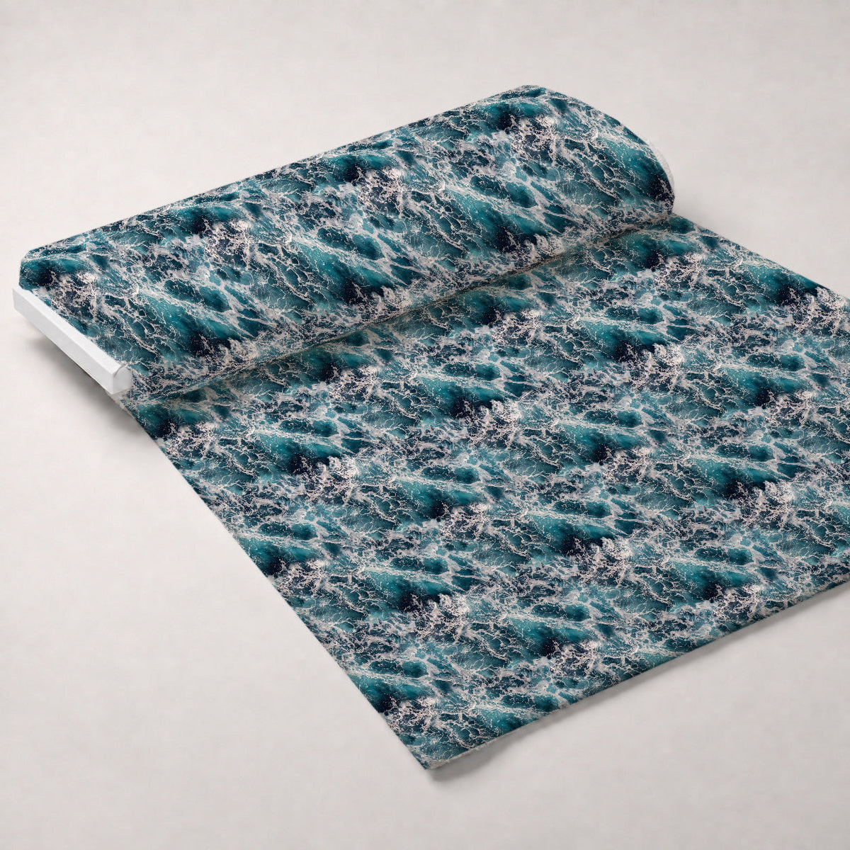 Seawater Pattern Minky Fabric