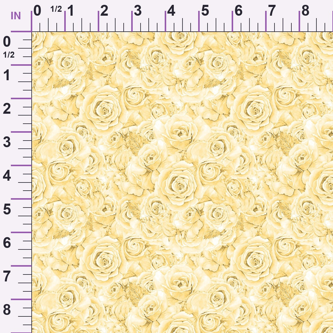 Sepia Blooms Pattern 15 Minky Fabric
