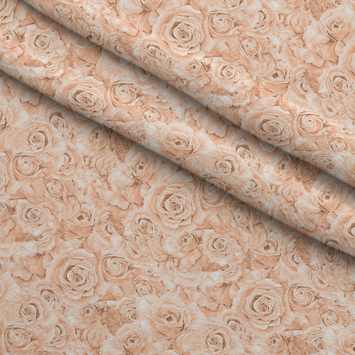 Sepia Blooms Pattern 17 Minky Fabric