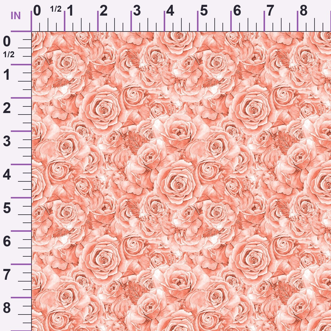 Sepia Blooms Pattern 18 Minky Fabric