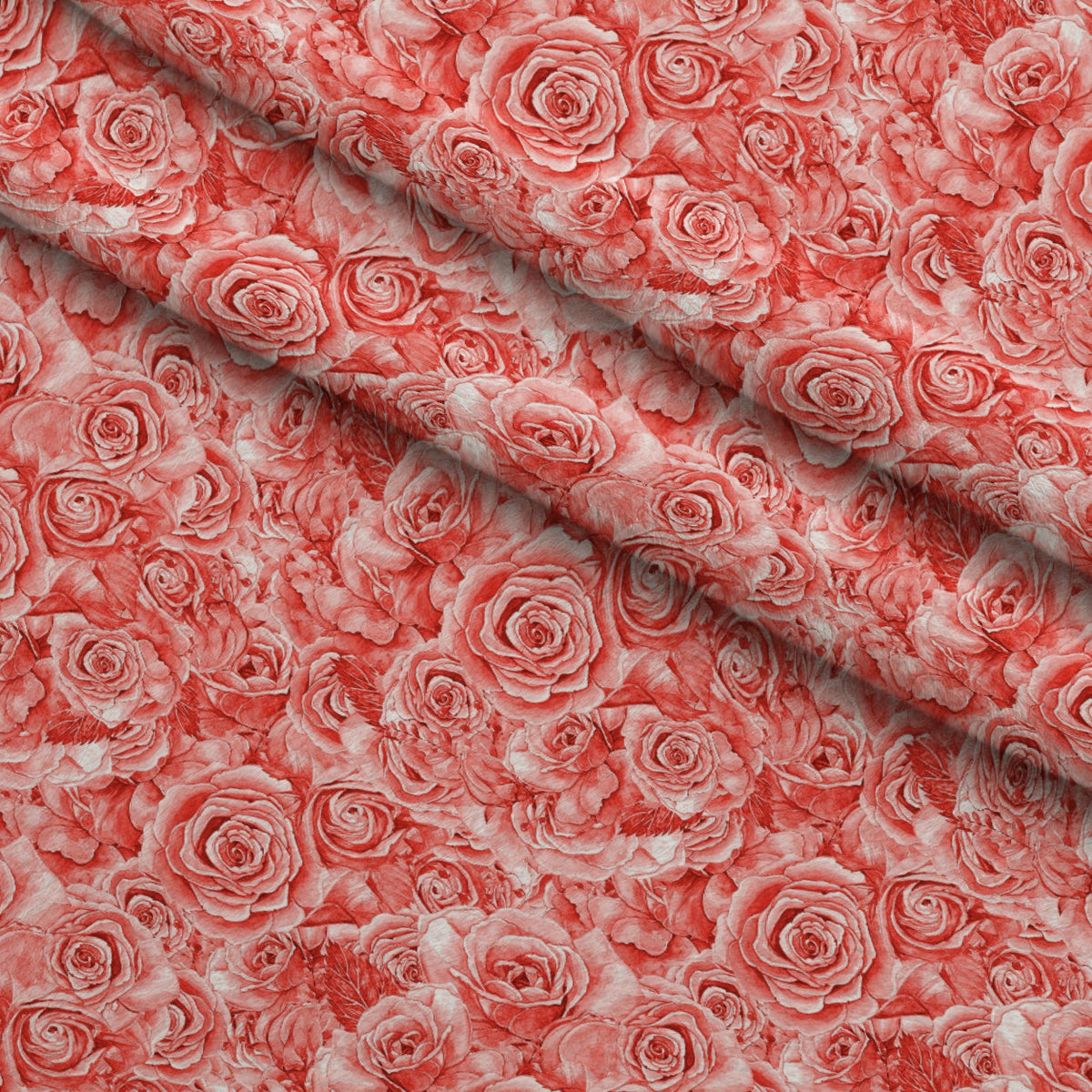 Sepia Blooms Pattern 19 Minky Fabric