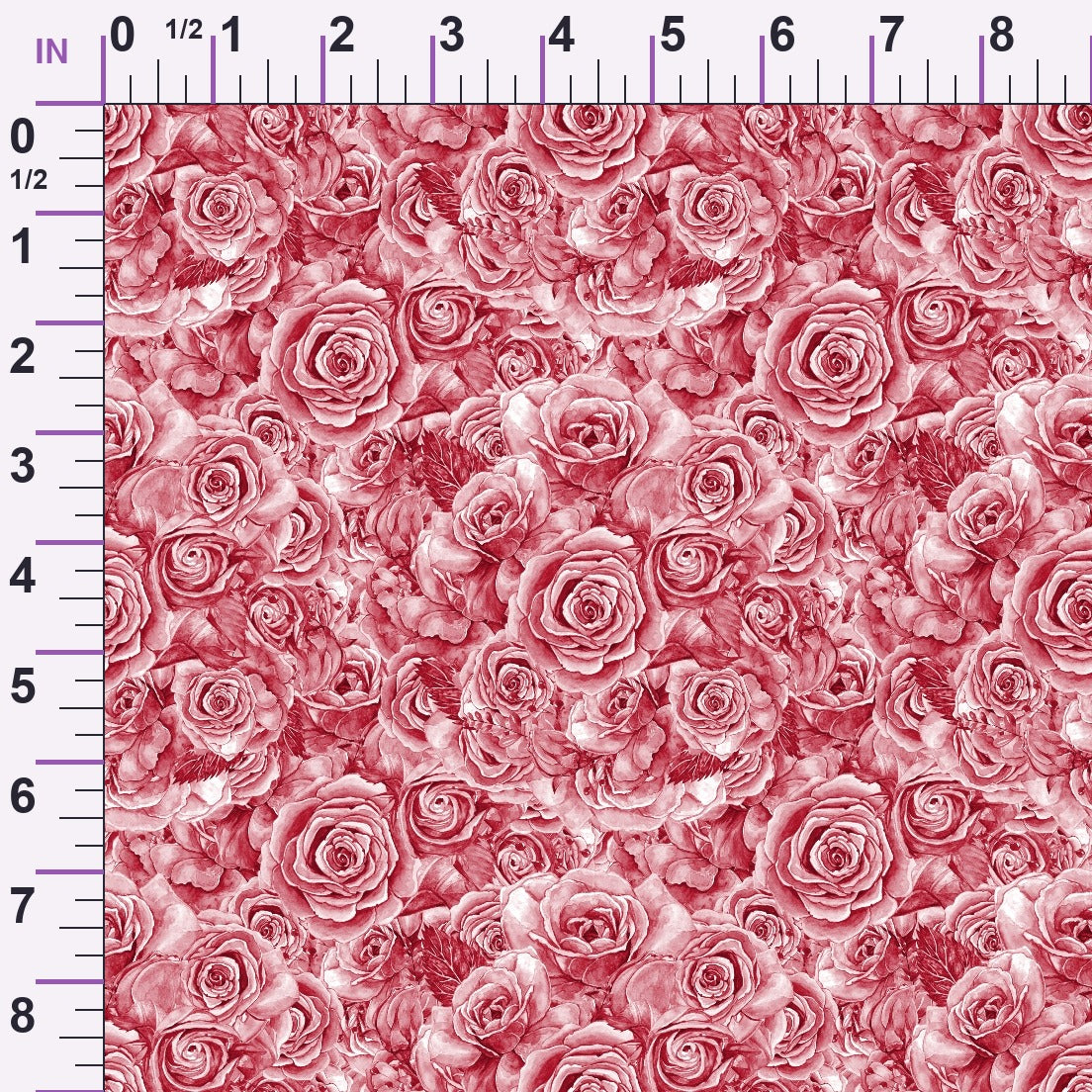 Sepia Blooms Pattern 20 Minky Fabric