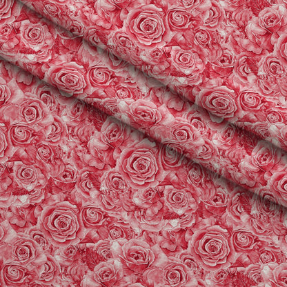 Sepia Blooms Pattern 21 Minky Fabric