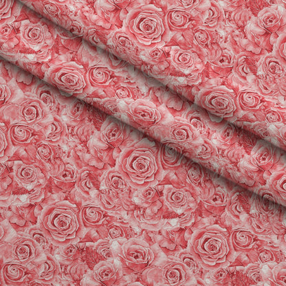 Sepia Blooms Pattern 22 Minky Fabric