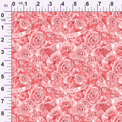 Sepia Blooms Pattern 22 Minky Fabric