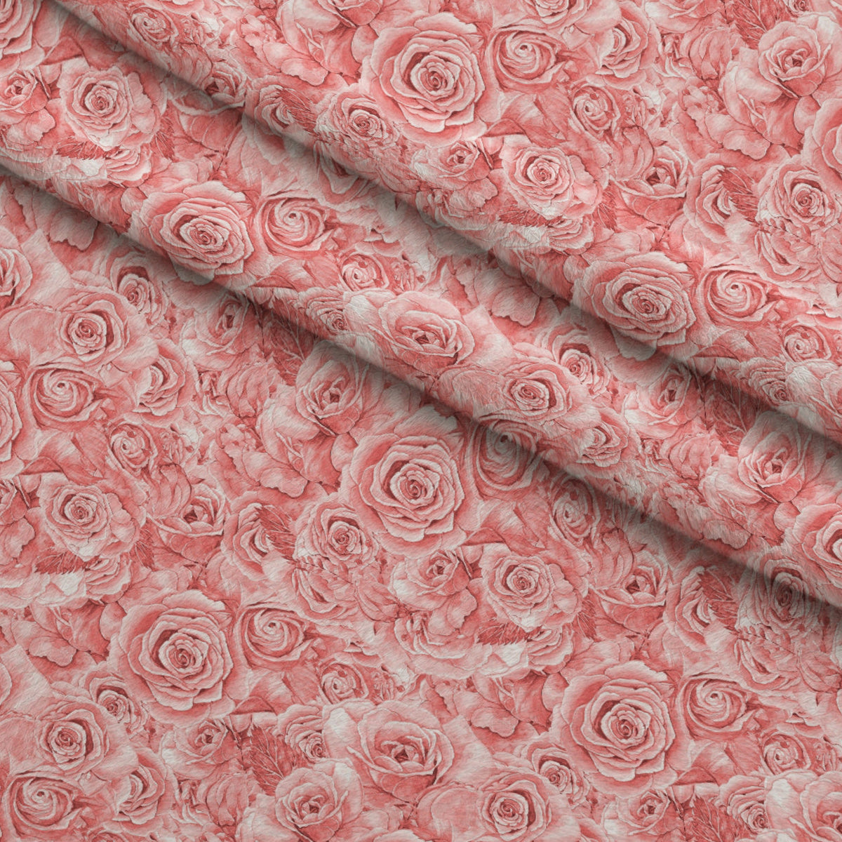 Sepia Blooms Pattern 23 Minky Fabric