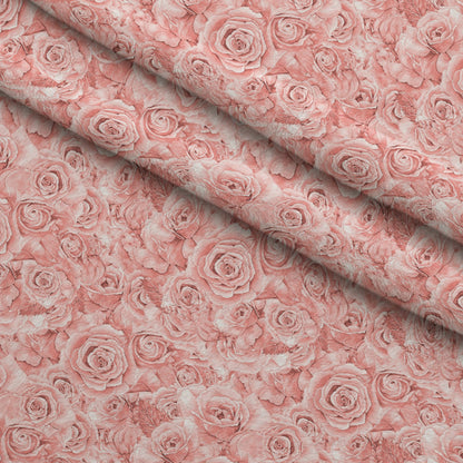 Sepia Blooms Pattern 24 Minky Fabric