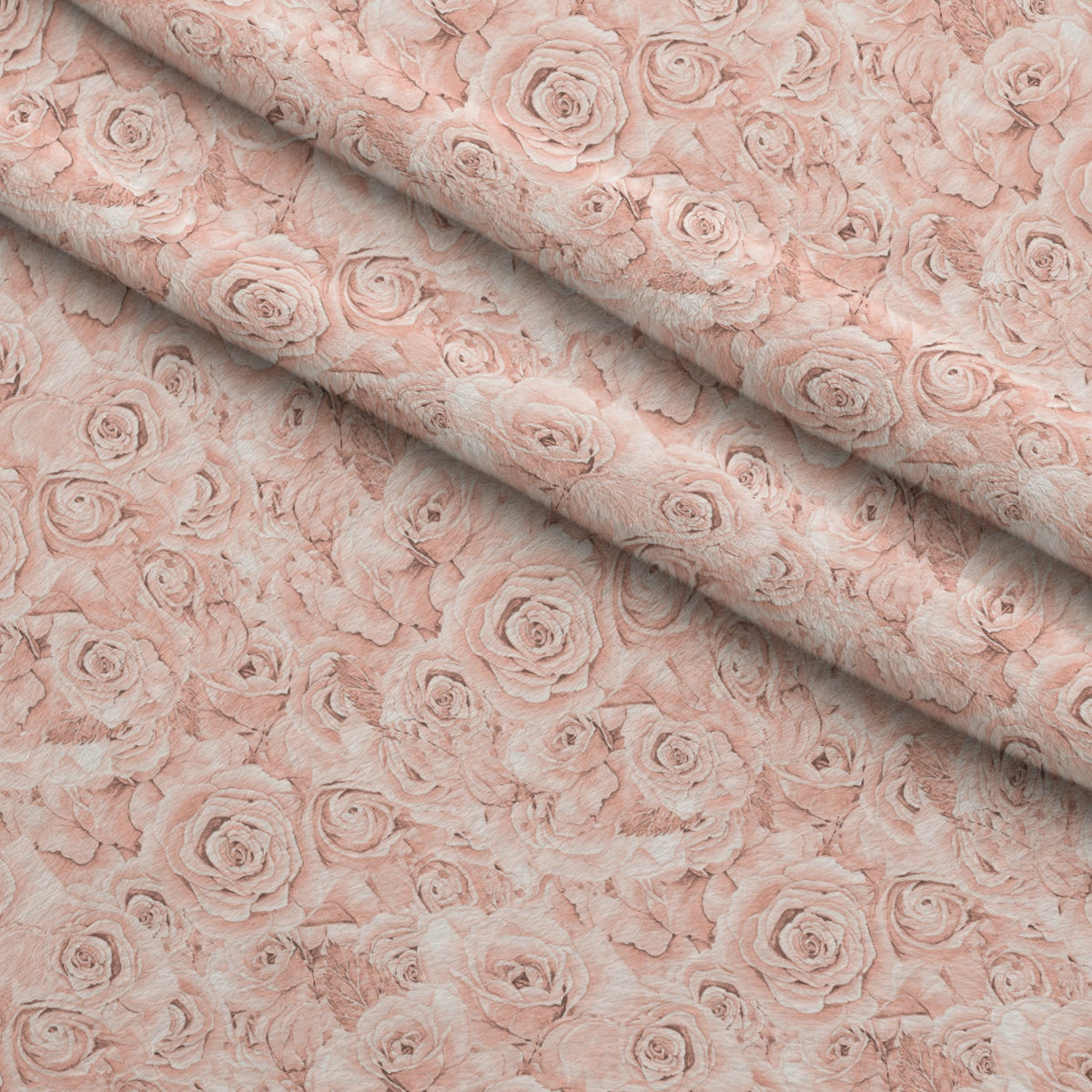 Sepia Blooms Pattern 25 Minky Fabric