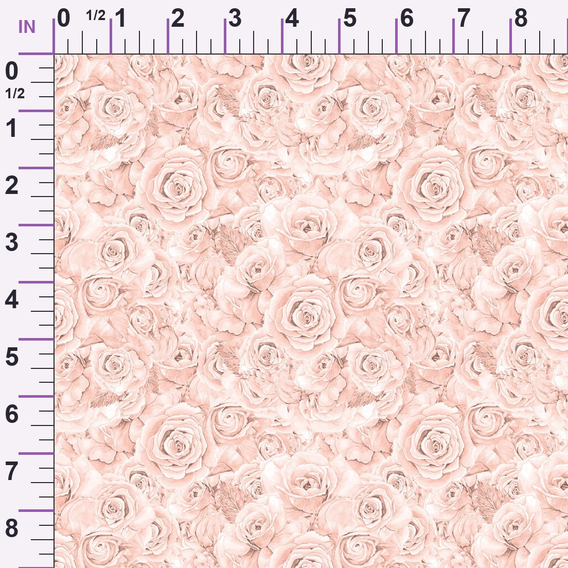 Sepia Blooms Pattern 25 Minky Fabric