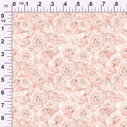 Sepia Blooms Pattern 25 Minky Fabric