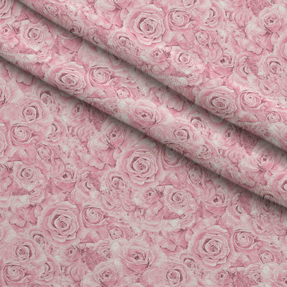 Sepia Blooms Pattern 27 Minky Fabric