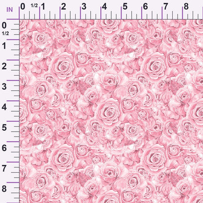 Sepia Blooms Pattern 28 Minky Fabric
