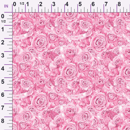 Sepia Blooms Pattern 29 Minky Fabric