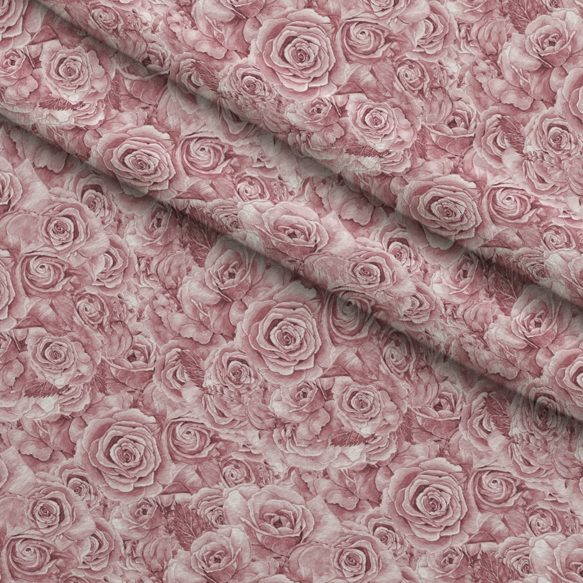 Sepia Blooms Pattern 3 Minky Fabric